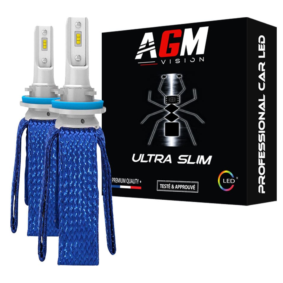 KIT AMPOULES H7 LED REVO 360° LENTICULAIRE - AGM VISION